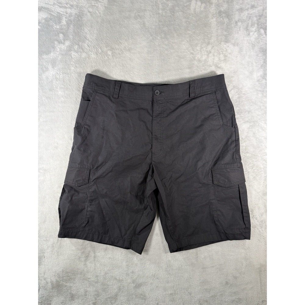 Dickies Shorts Mens 40 Black Cooling Temp IQ Regular Fit RipStop Cargo